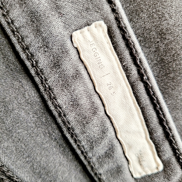 Pac Sun Soft Black Distressed Jeggings - Picture 6 of 7